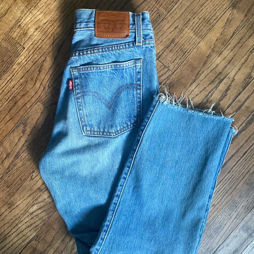 Wedge straight cut off ankle